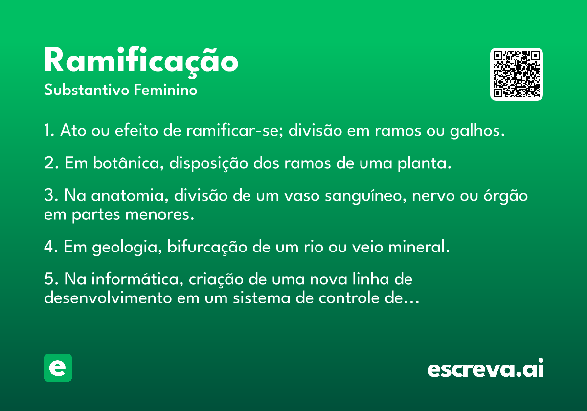 ramificação