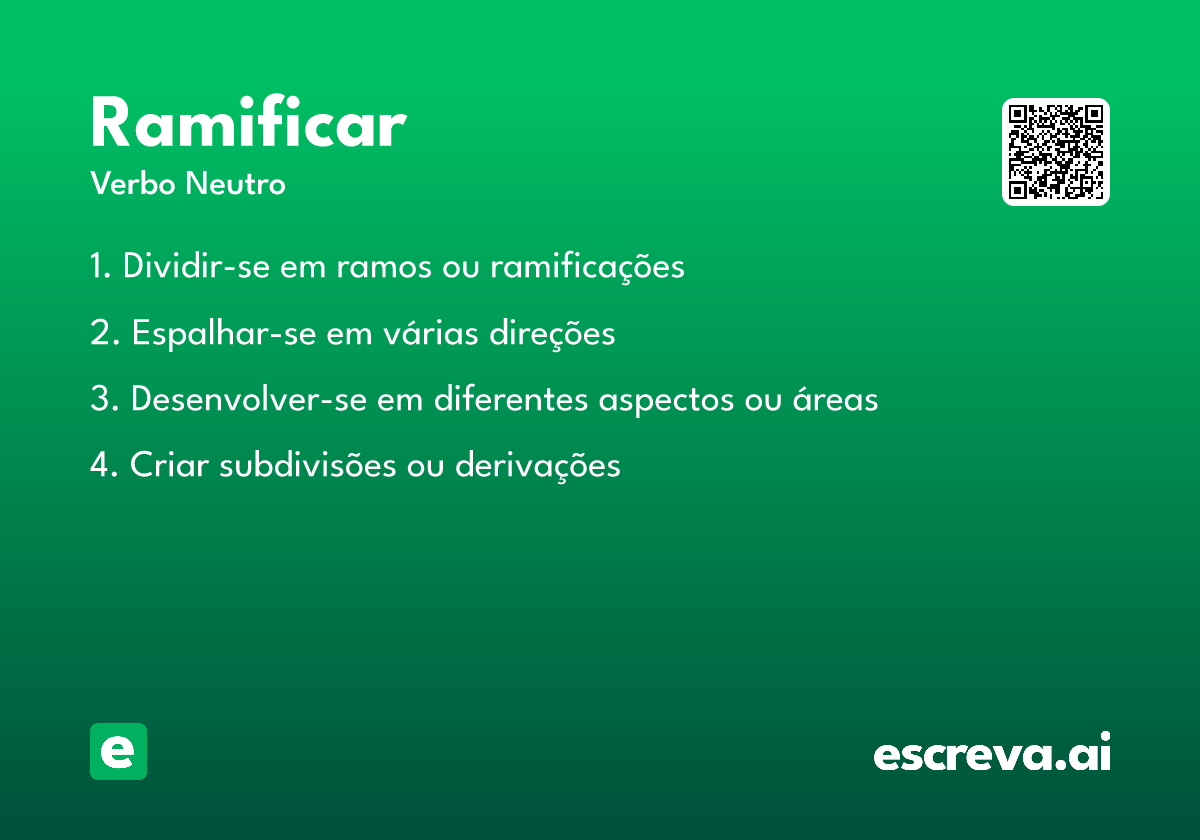 ramificar