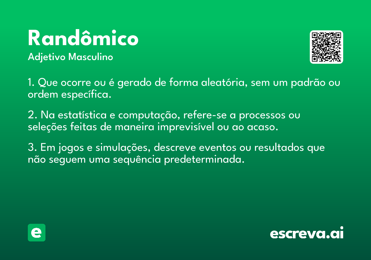 randômico