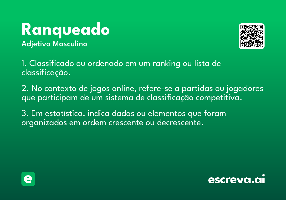 ranqueado