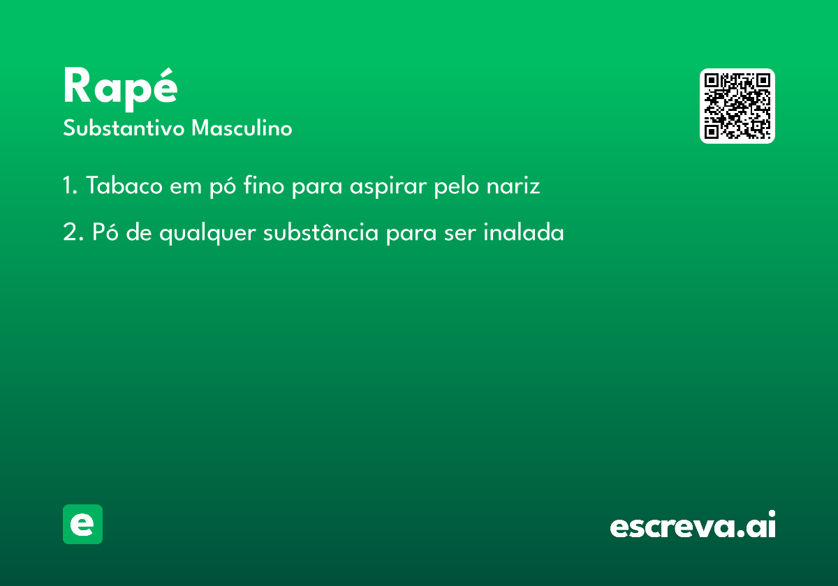 rapé