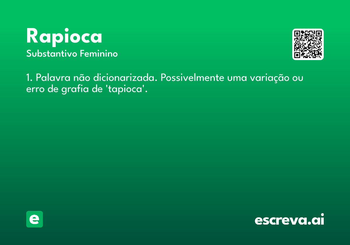 rapioca