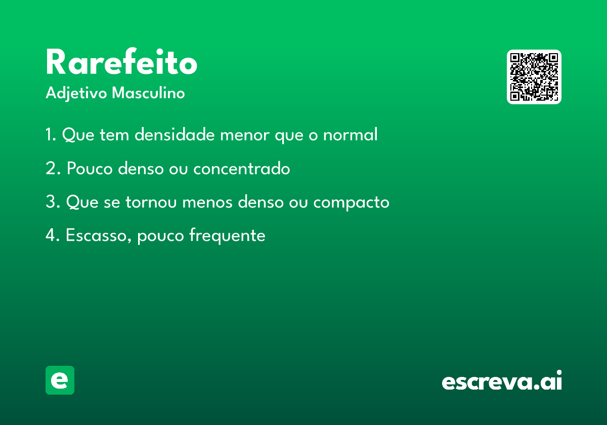 rarefeito