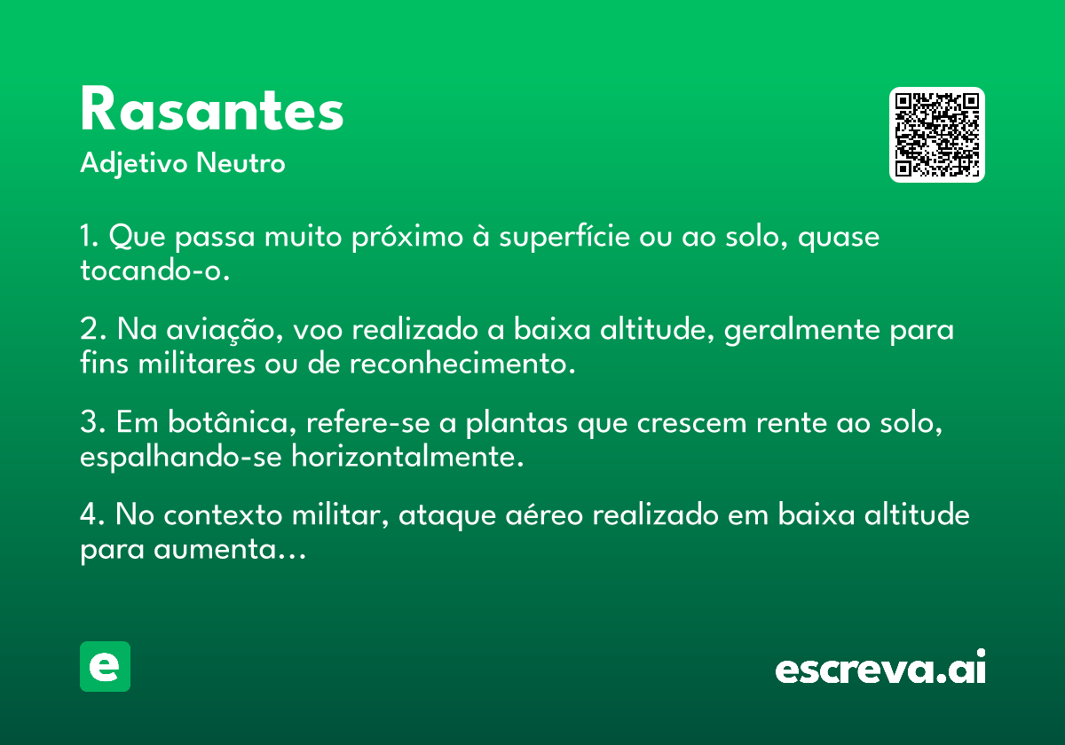 rasantes