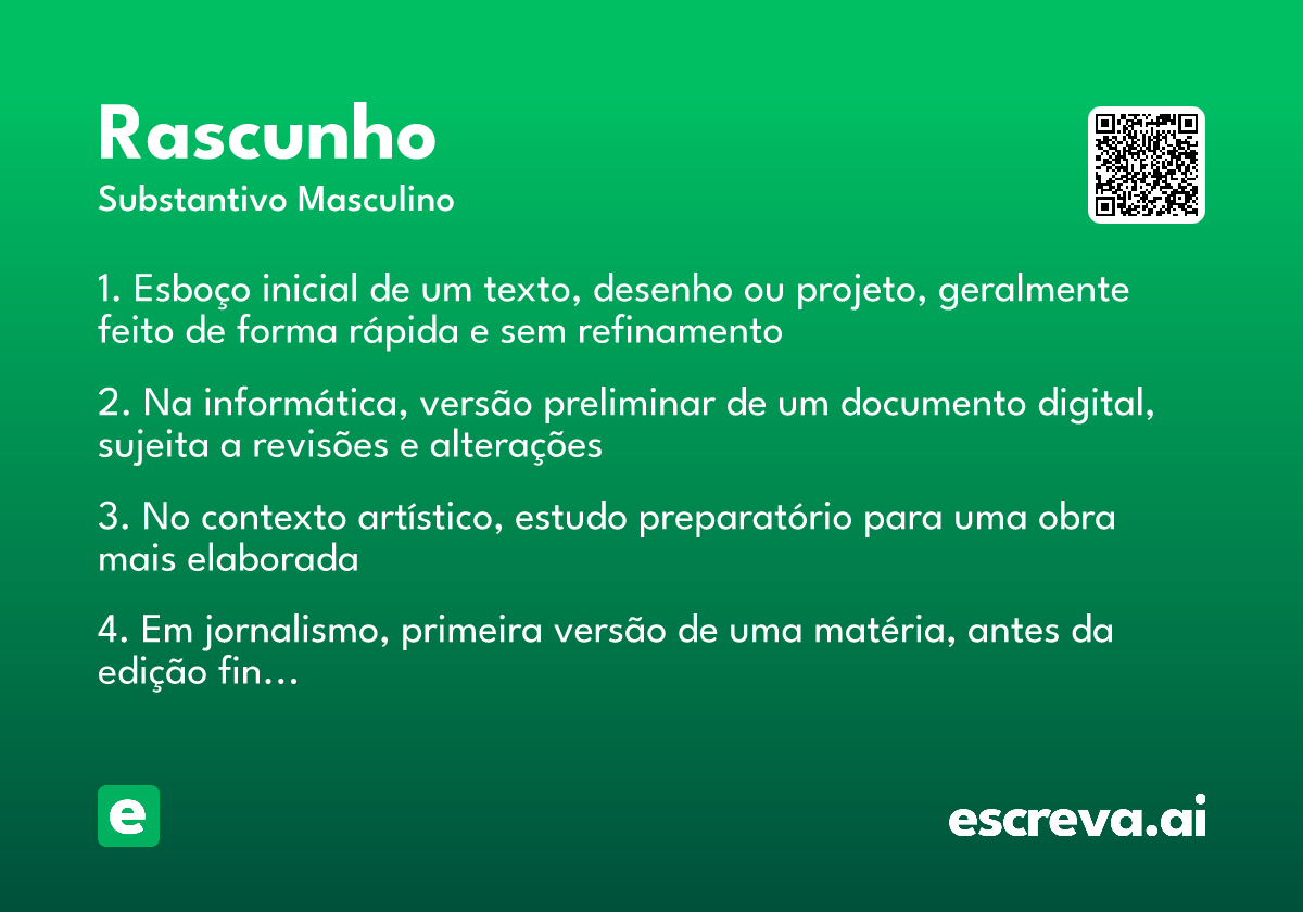 rascunho