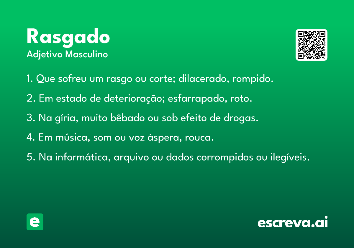 rasgado