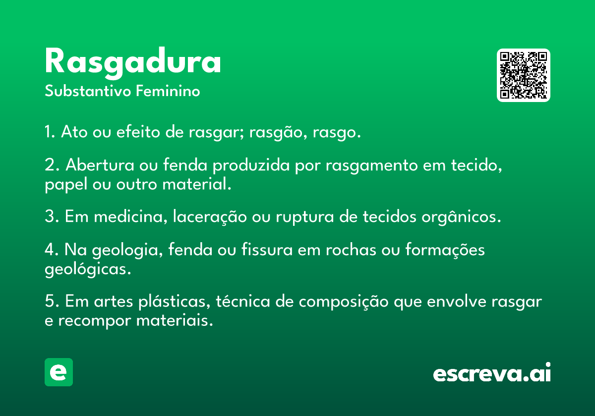 rasgadura