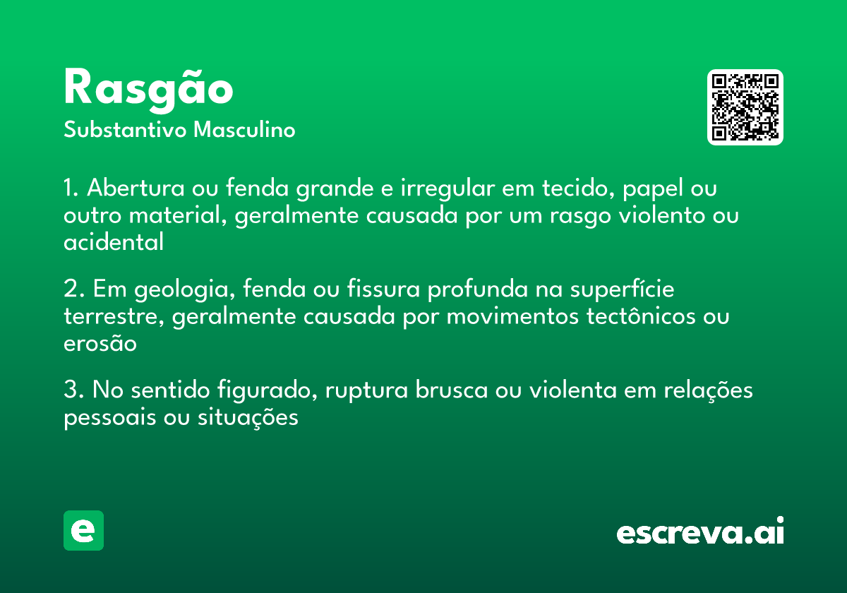 rasgão