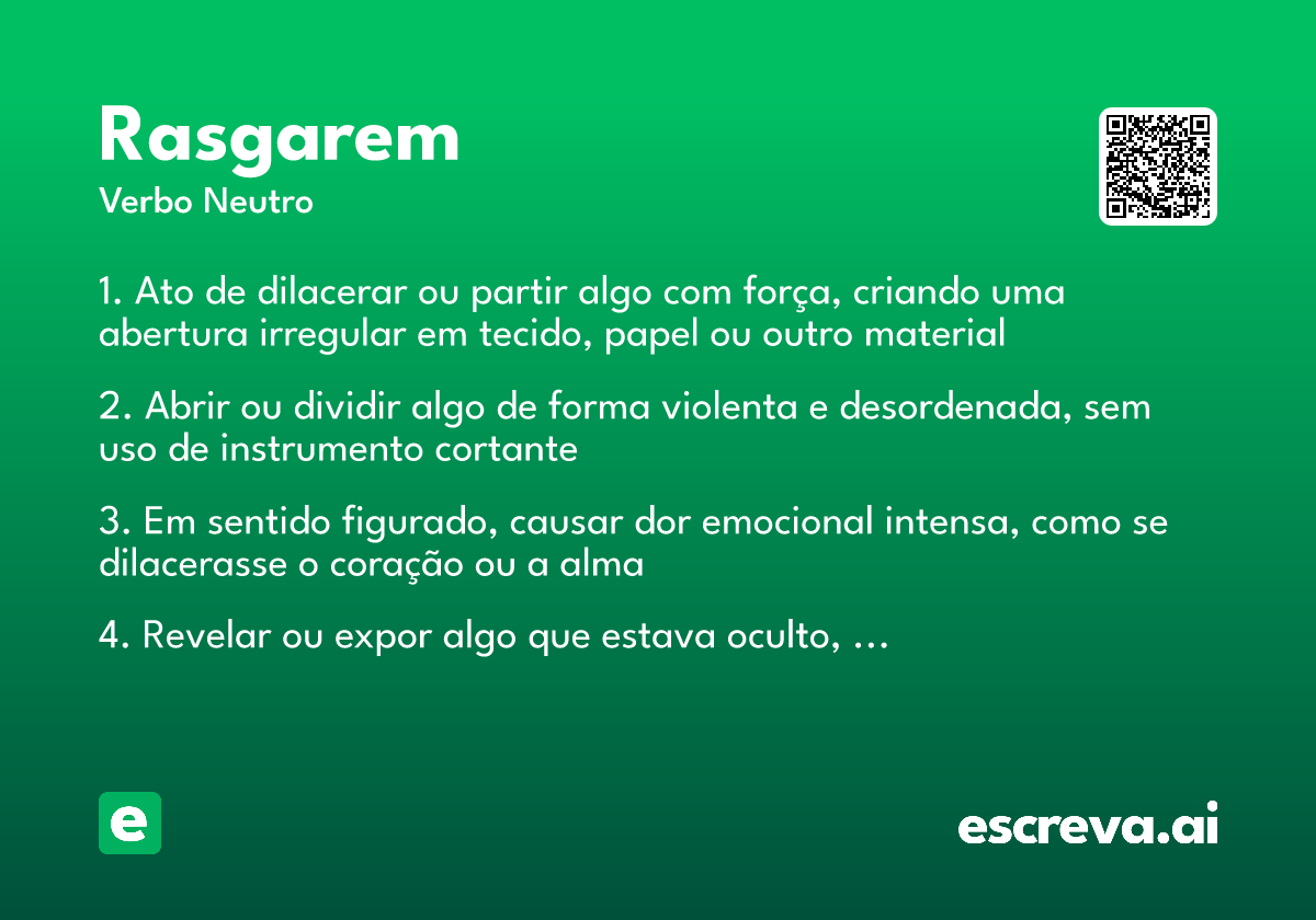 rasgarem