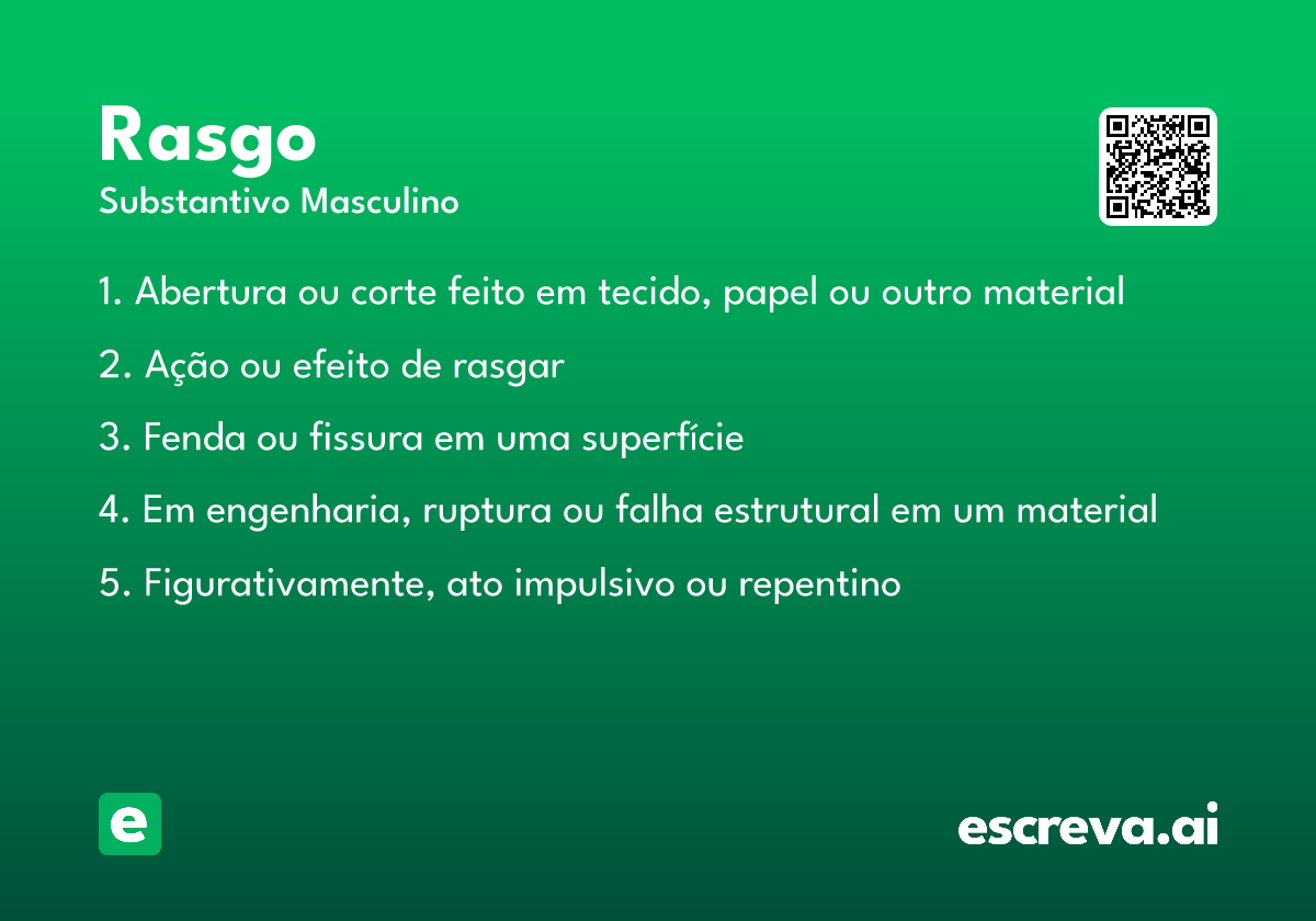 rasgo