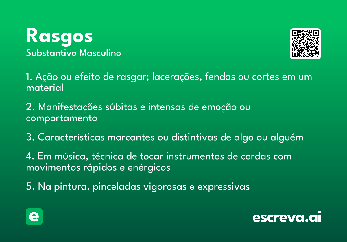rasgos