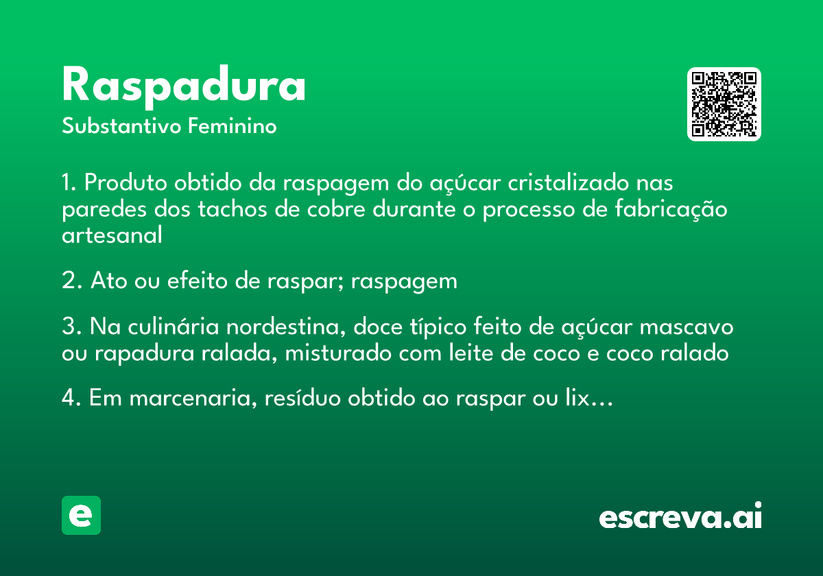 raspadura