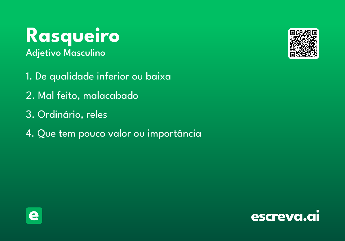 rasqueiro