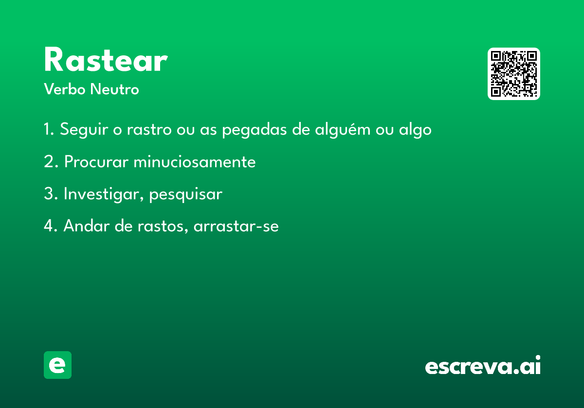 rastear