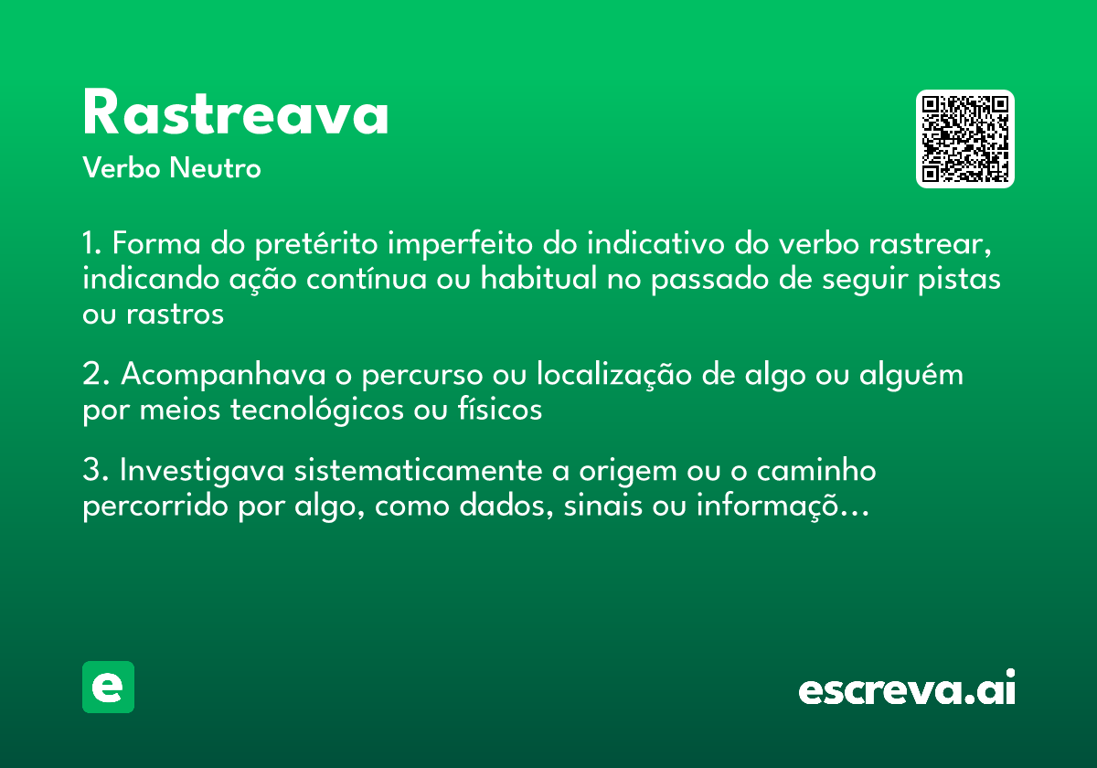 rastreava