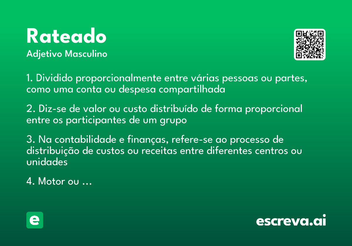 rateado