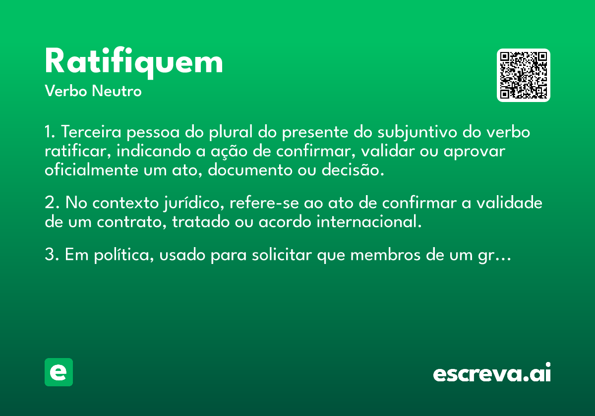 ratifiquem