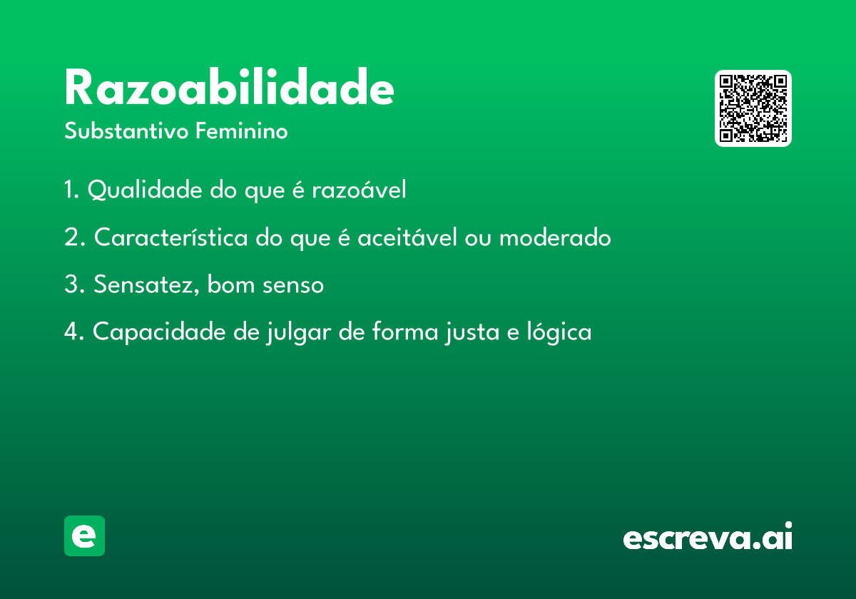 razoabilidade