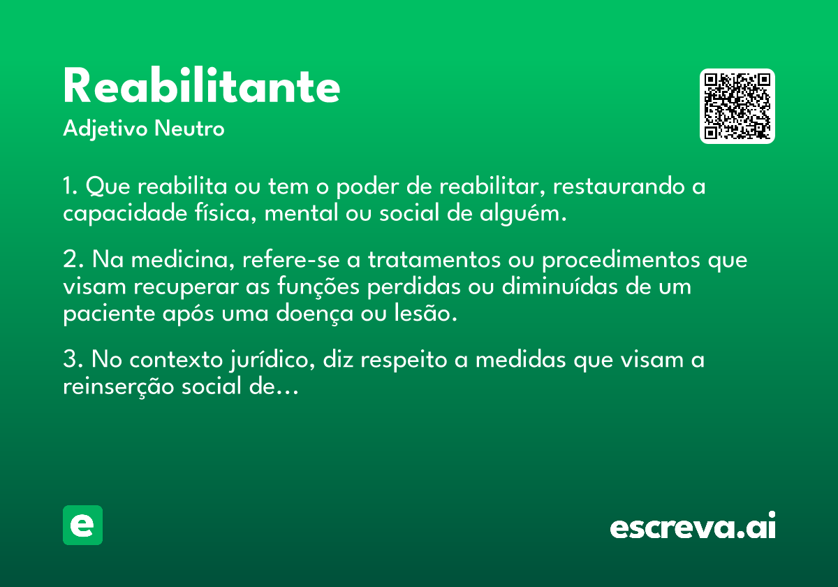 reabilitante