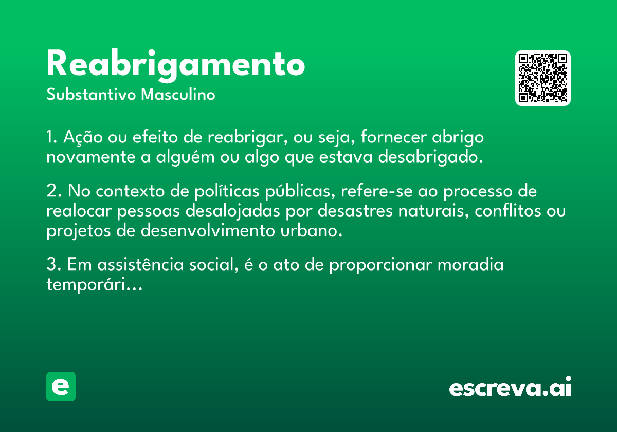 reabrigamento