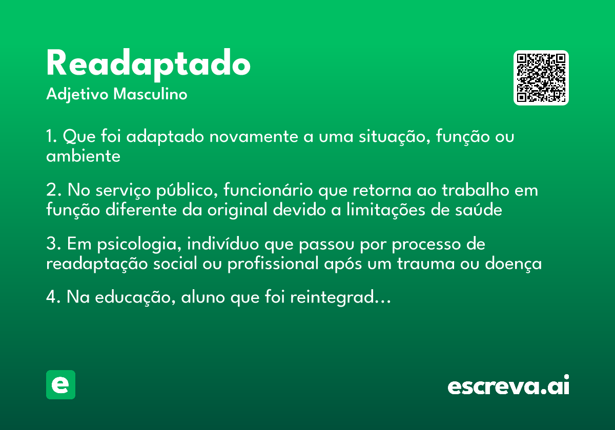 readaptado