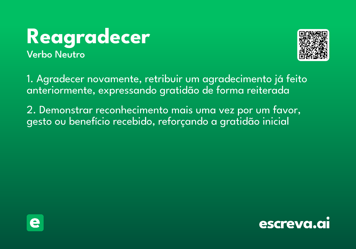 reagradecer