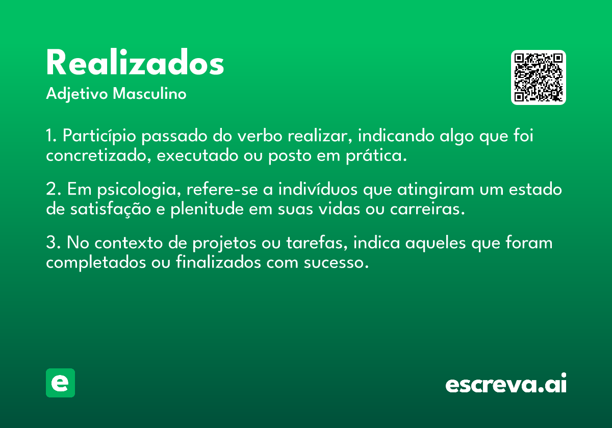 realizados