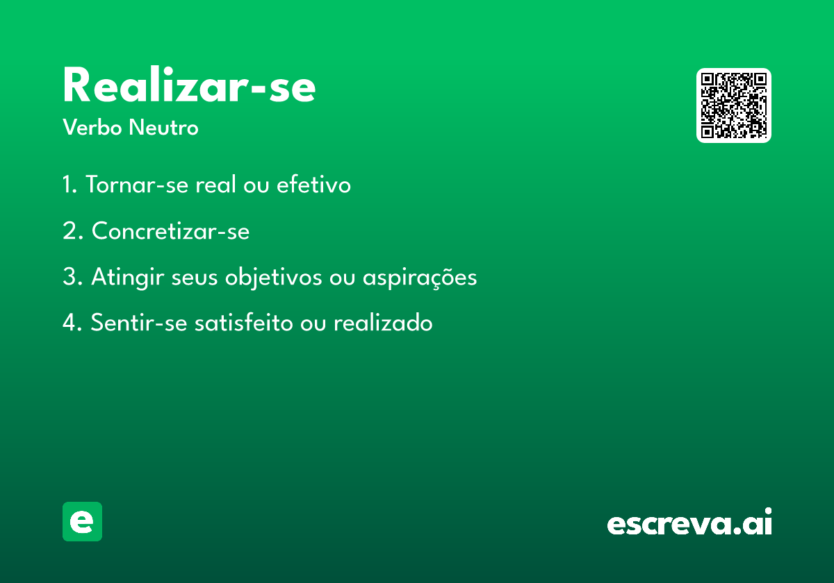 realizar-se