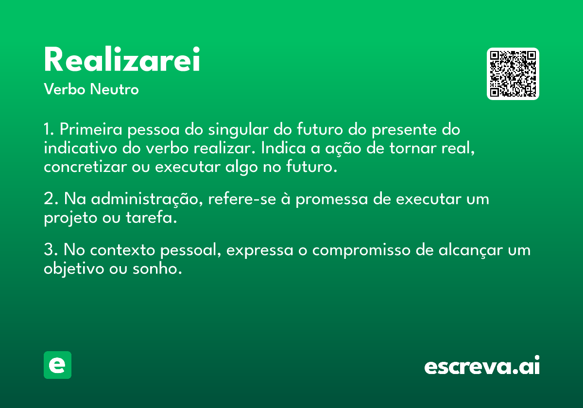 realizarei