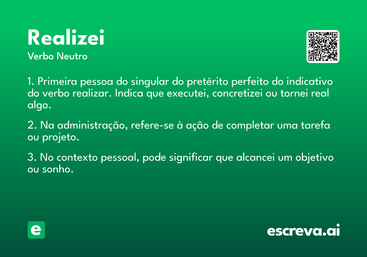 realizei