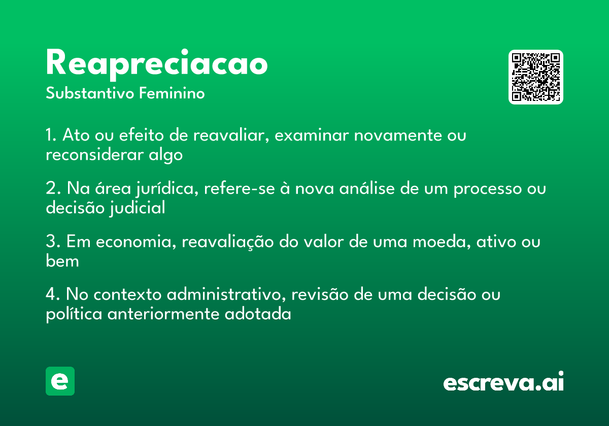 reapreciacao