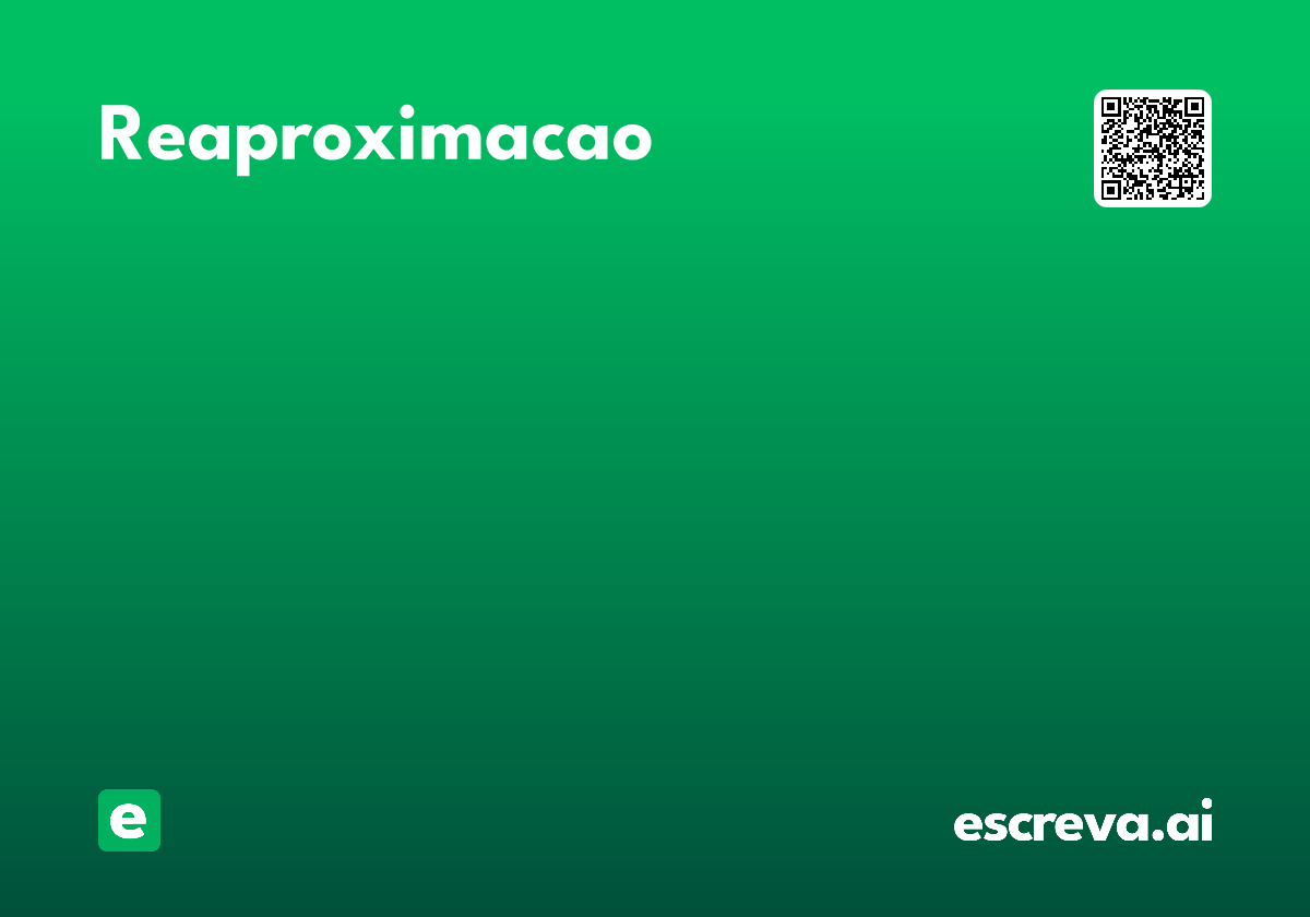 reaproximacao