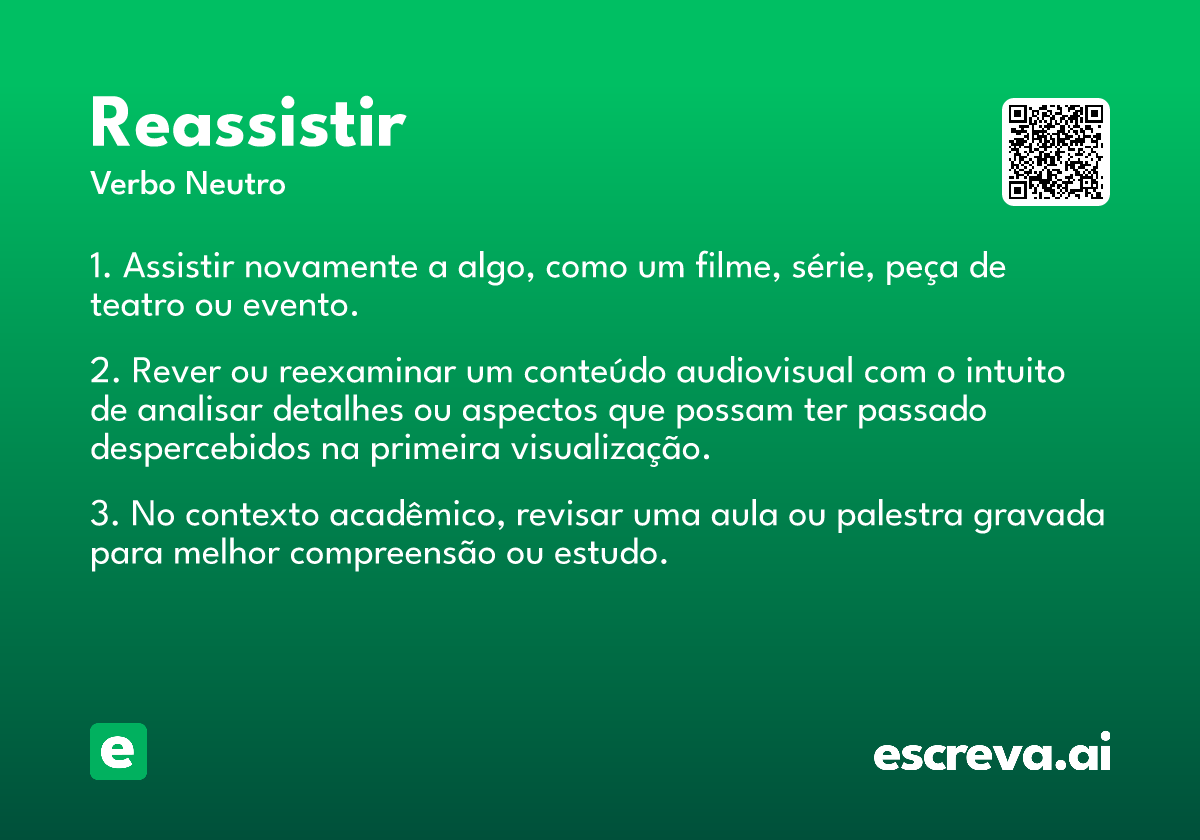 reassistir