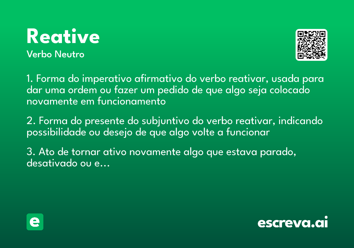 reative