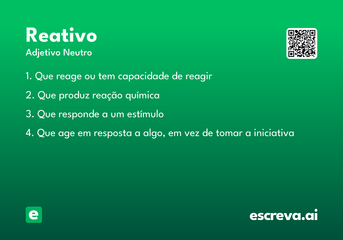 reativo