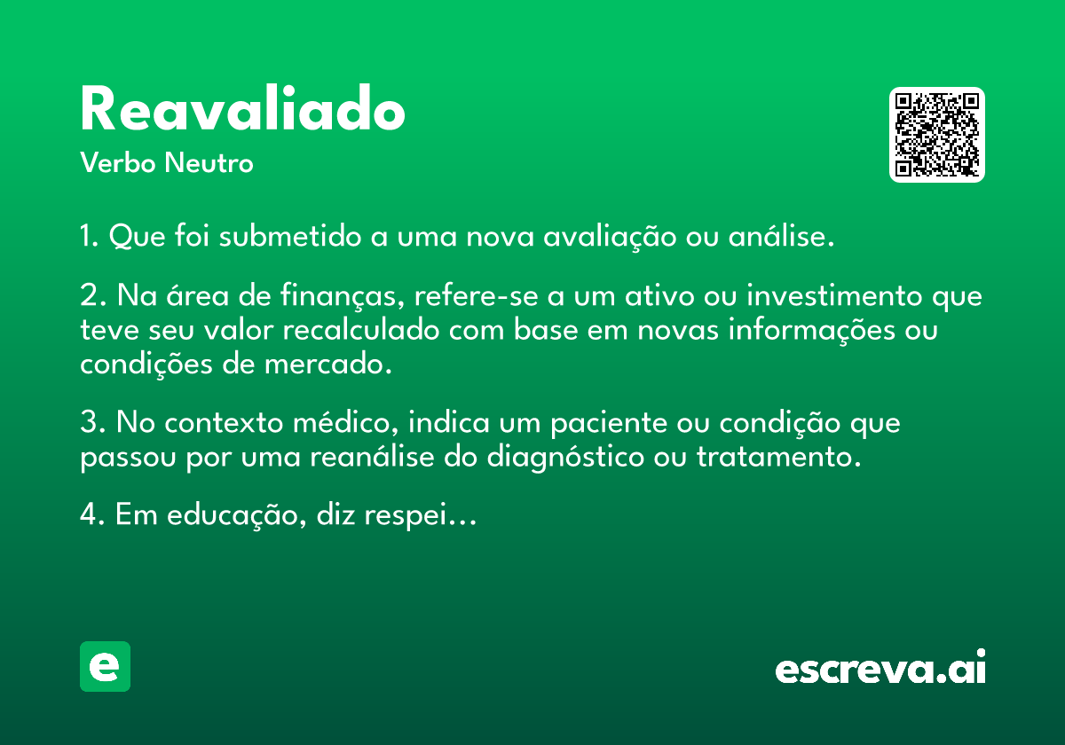 reavaliado