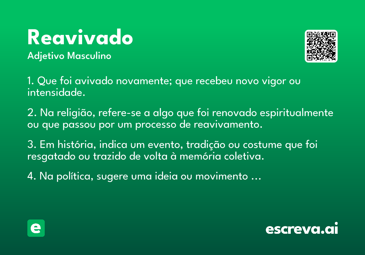 reavivado
