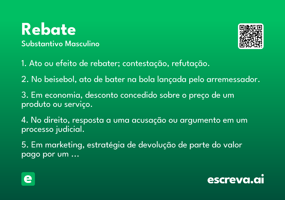 rebate