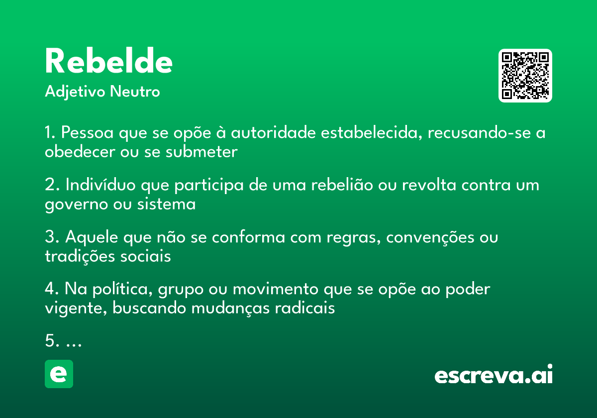 rebelde