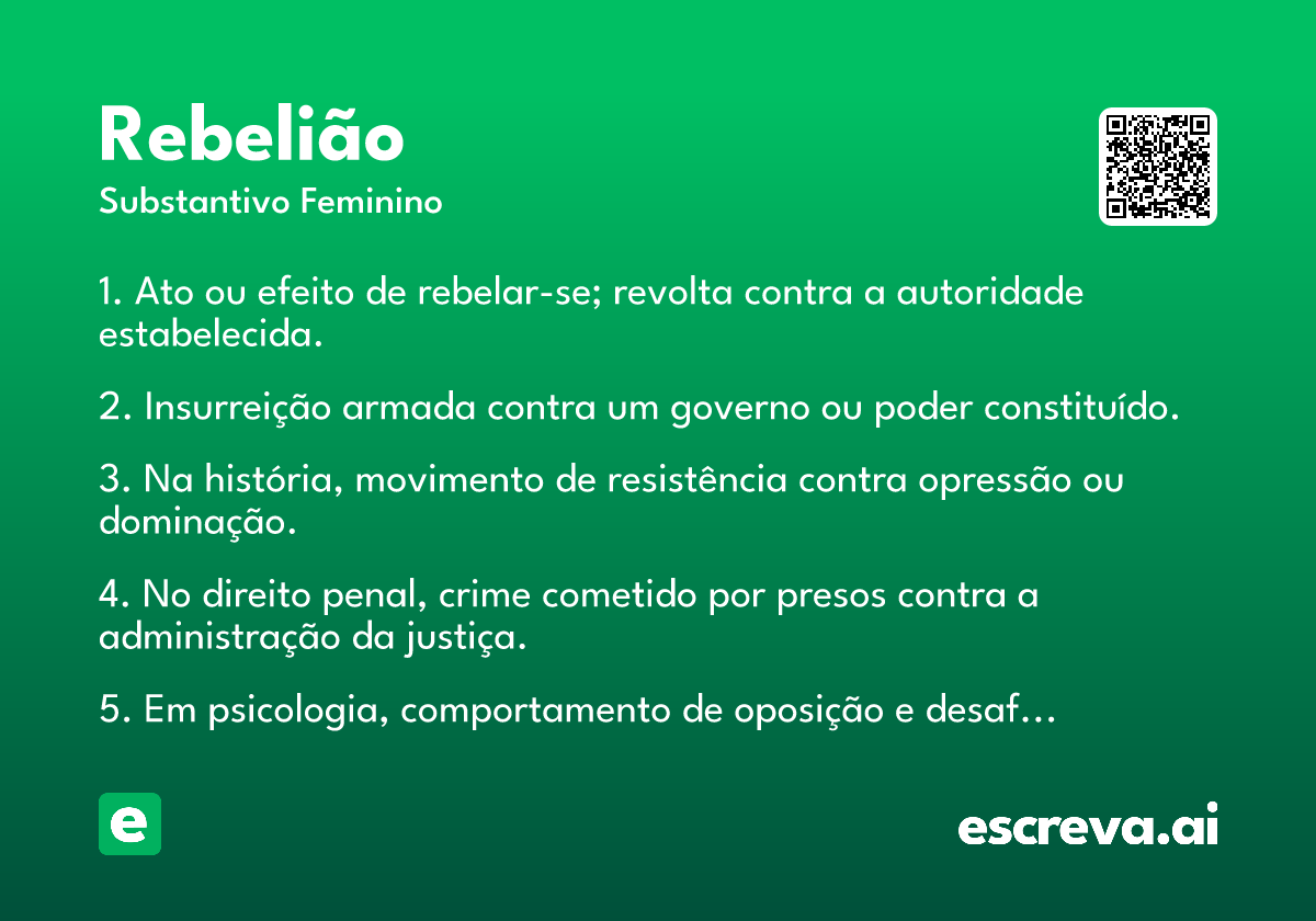 rebelião