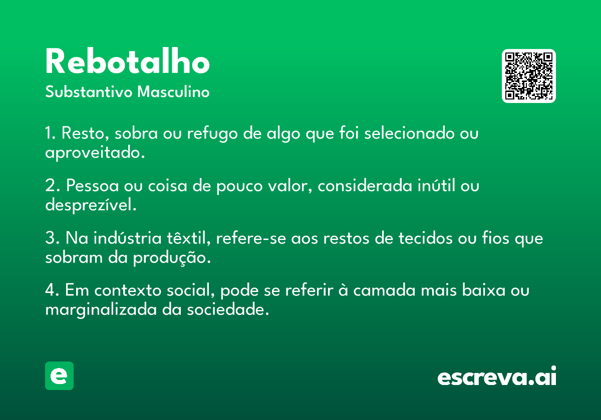 rebotalho