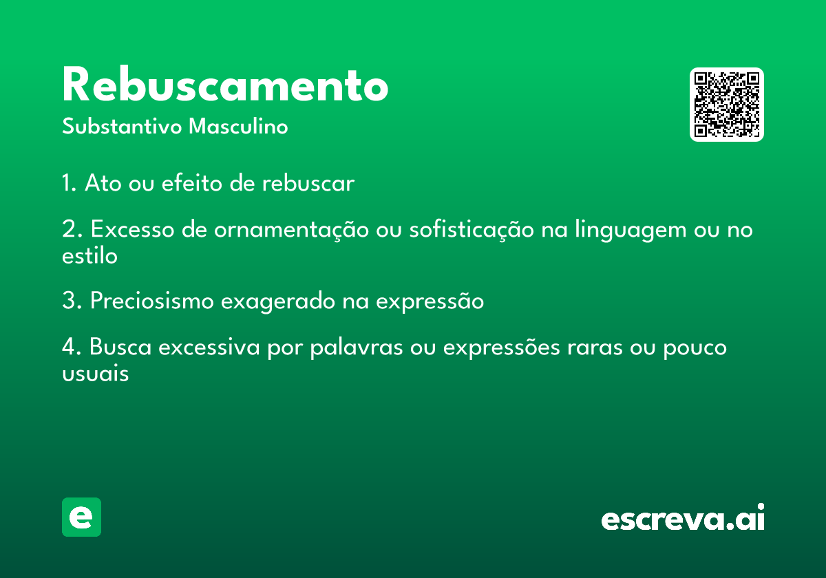 rebuscamento