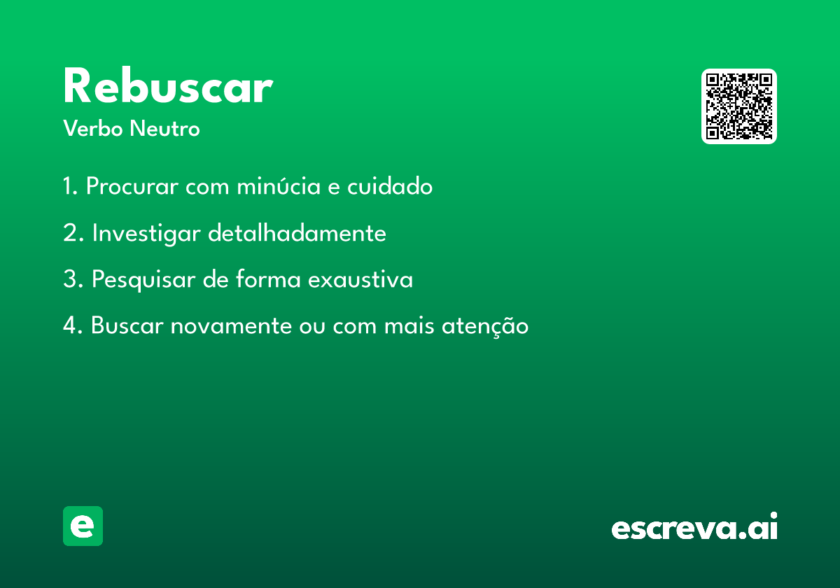 rebuscar
