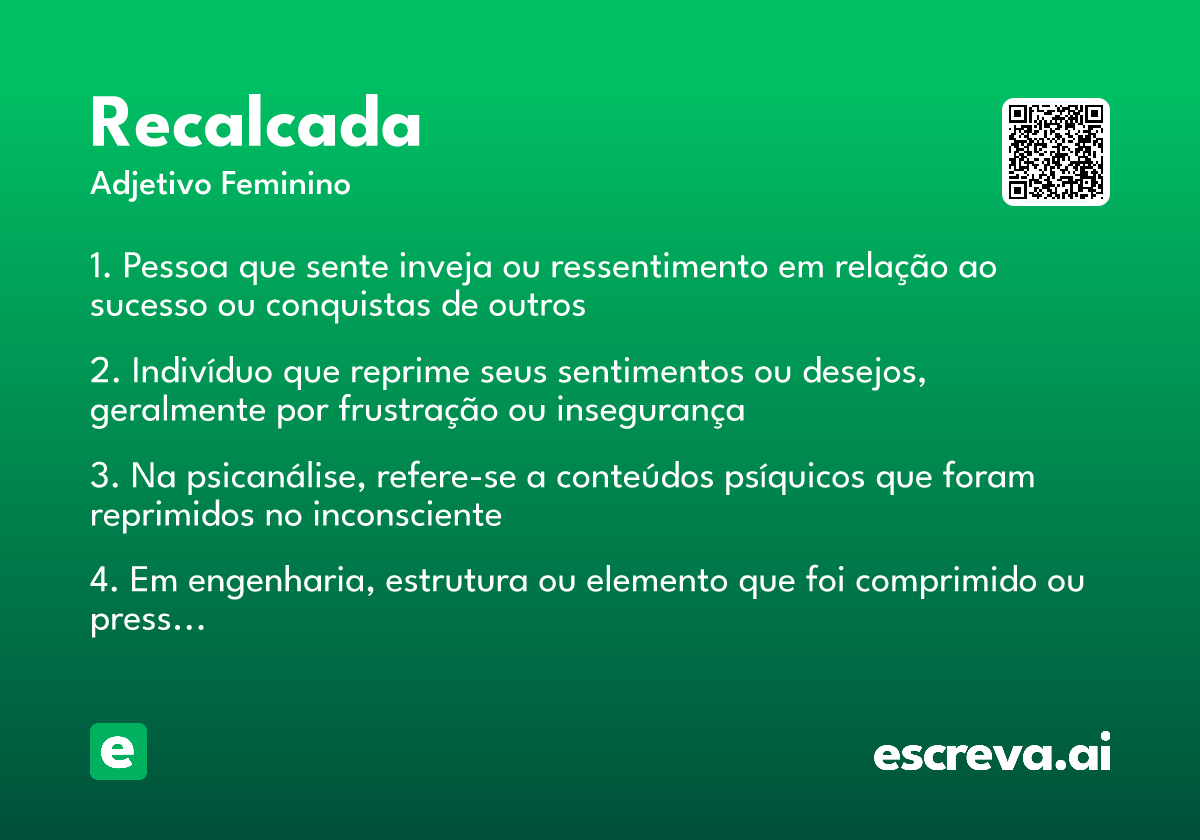 recalcada