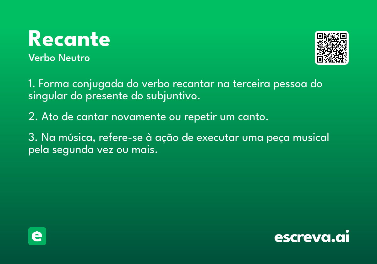 recante