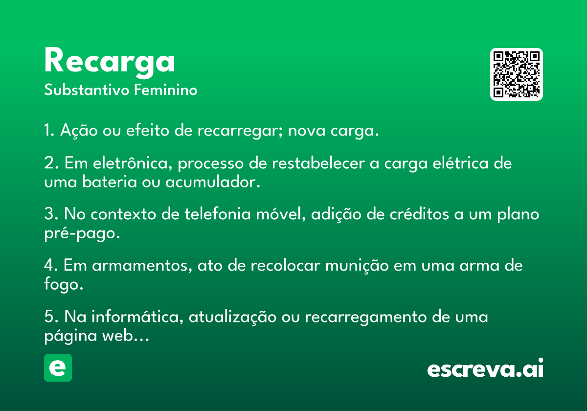 recarga