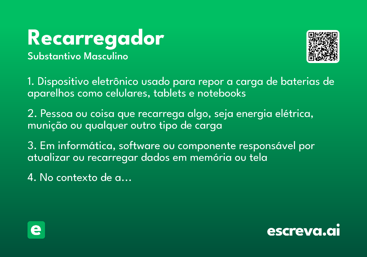 recarregador
