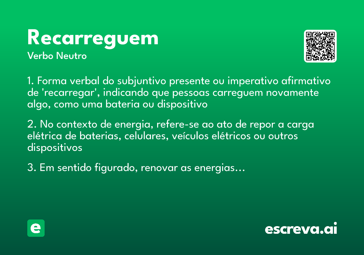 recarreguem