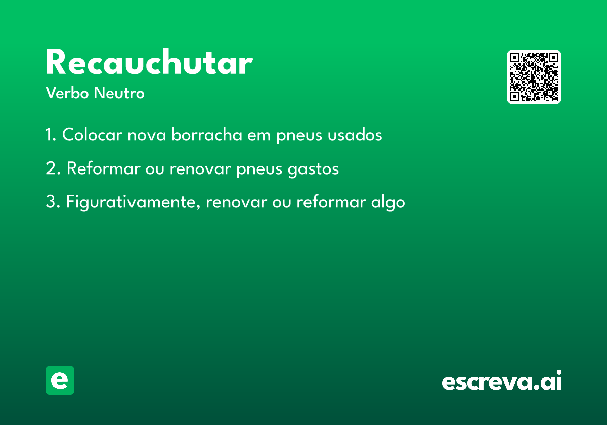 recauchutar