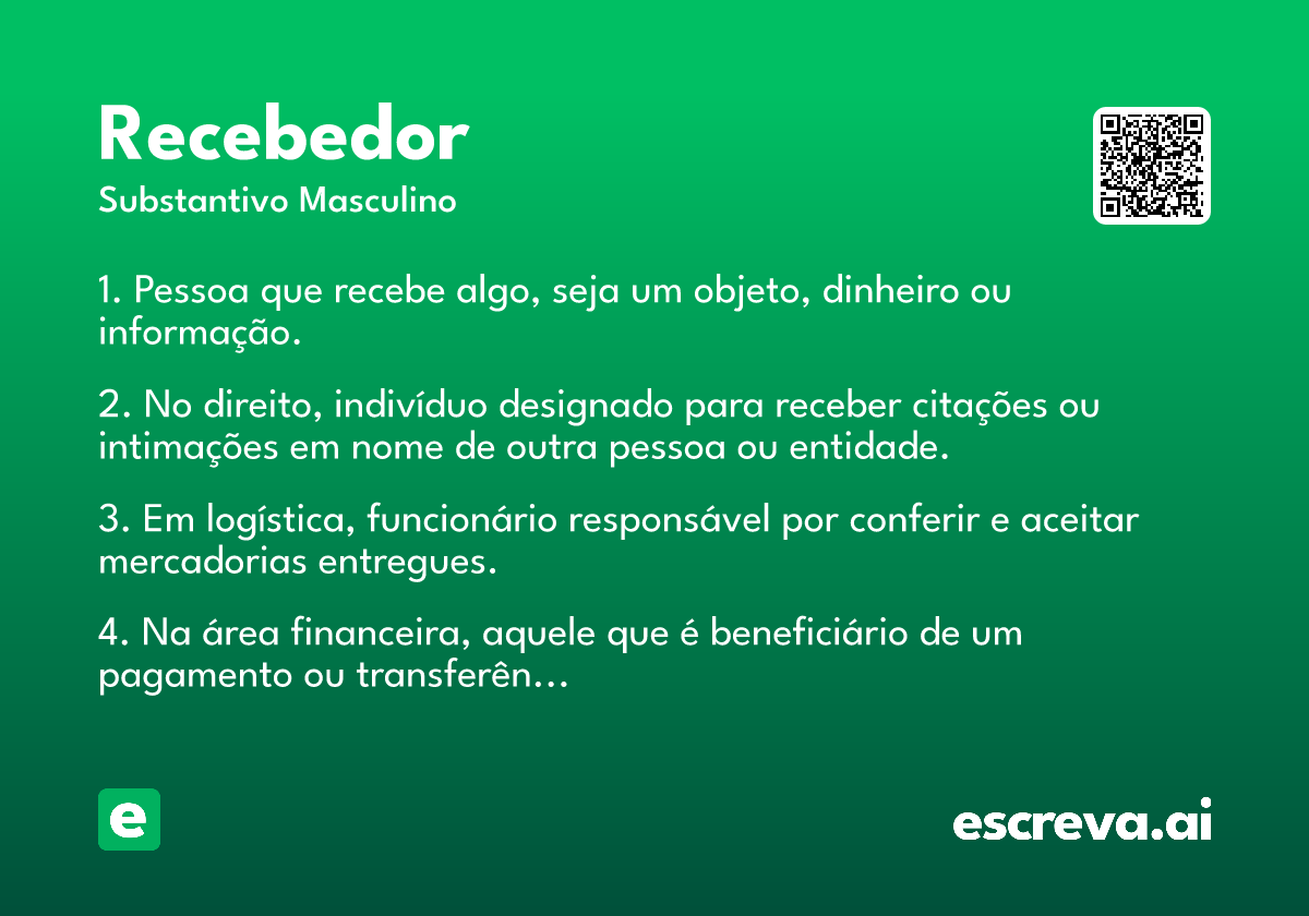 recebedor